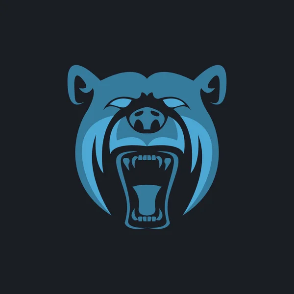 bear head vector illustration