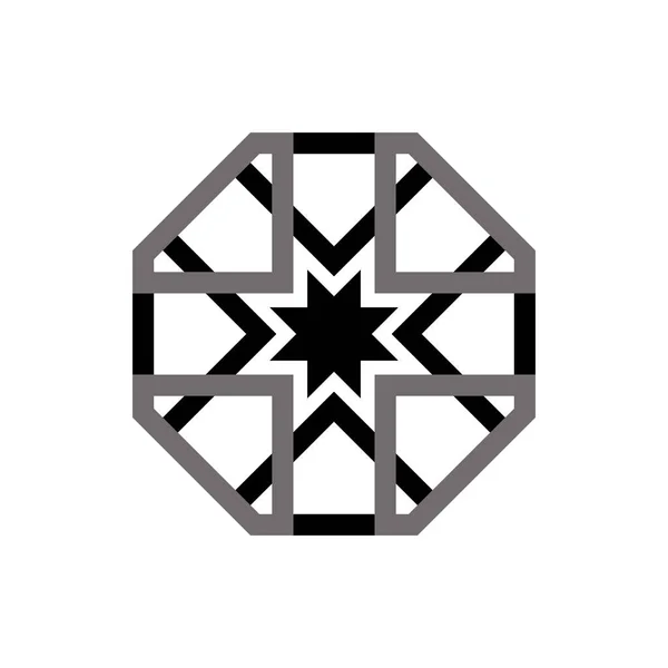 Design vettoriale dell'ornamento islamico — Vettoriale Stock