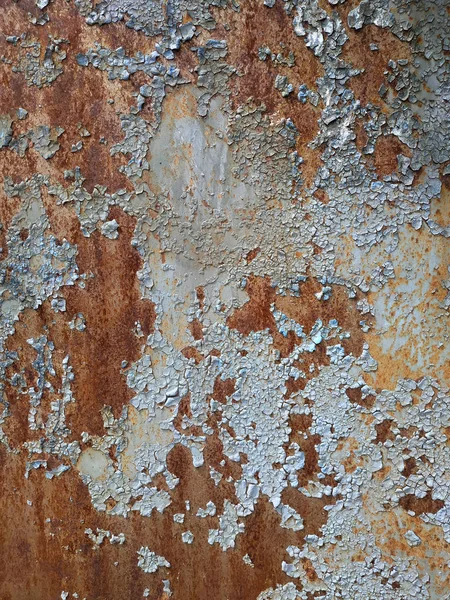 Corroded metal background. Rusty metal background with streaks of rust. Rust stains. Rystycorrosion. — Stock Photo, Image