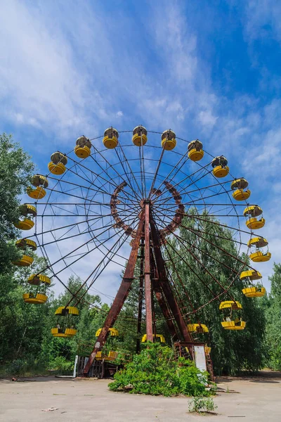 Pripyat Çernobil Yasak Bölge Nükleer Erime Felaketi — Stok fotoğraf