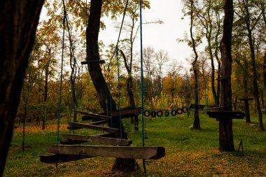 açık hava etkinlikleri - ip Parkı yaz kampı