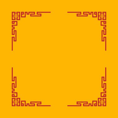 Kırmızı çizgileri ve kırmızı kenarları olan sarı bir çerçeve. Çerçeve resimdeki belirli bir alanı veya nesneyi vurgulamak için kullanılır. Kırmızı kenar ve çizgiler bir önem katıyor.