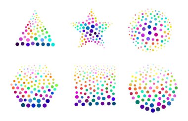 Çok renkli Mary'e doku