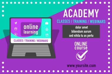 Online eğitim reklam