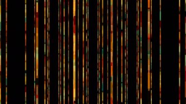 Birçok farklı dijital satırlarında alan - modern soyutlama, oluşturulan bilgisayar arka plan, 3d render