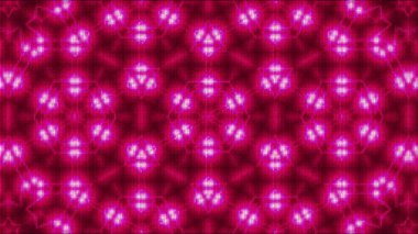 3d işleme bilgisayar arka plan üreten parlayan ışıklar, Fraktal ile mozaik