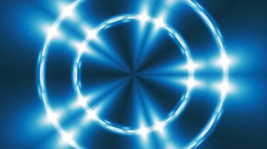 Zemin, bilgisayar arka plan üreten Soyut Mavi fraktal ışıklar, 3d render