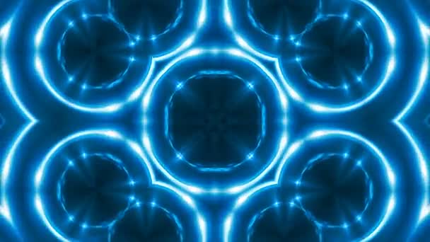 Feux fractaux bleus abstraits, arrière-plan de rendu 3d, arrière-plan générateur d'ordinateur 