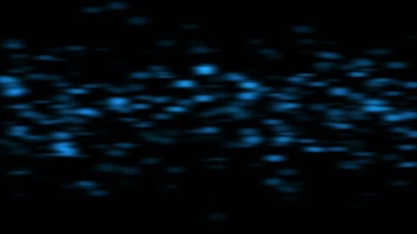 Vol abstrait brouille les particules lumineuses dans l'espace, fond abstrait généré par ordinateur, rendu 3D