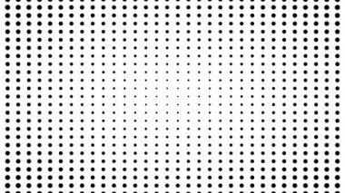 Yarı ton birçok nokta bilgisayar arka plan, 3d render oluşturulan.