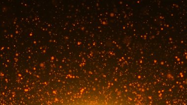 Altın soyut pırıltılar veya parlak ışıklar. Festival altın arka plan