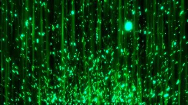 Sparkles uzayda - modern soyutlama, oluşturulan bilgisayar arka plan, 3d render ile birçok farklı dikey çizgiler