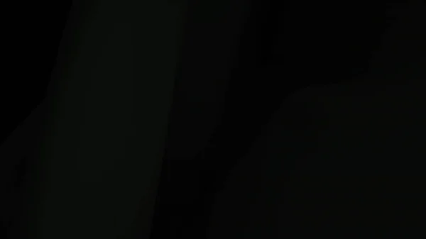 Όμορφο μαύρο κυματιστό ύφασμα, ο υπολογιστής που δημιουργείται φόντο, 3d rendering — Φωτογραφία Αρχείου