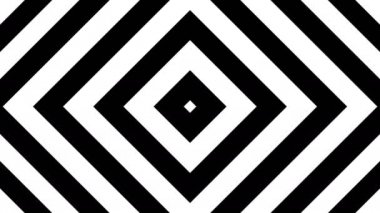 Siyah ve beyaz çizgiler. Bilgisayar oluşturulmuş soyut arkaplan, 3B görüntüleme