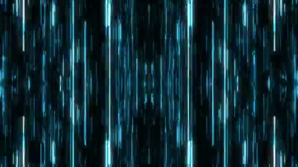 Glitch lignes, voyageant dans l'obscurité à grande vitesse, 3d rendre l'arrière-plan généré par ordinateur