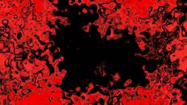 Dalga yağı taklidi ile soyut arkaplan, 3D oluşturma bilgisayarı