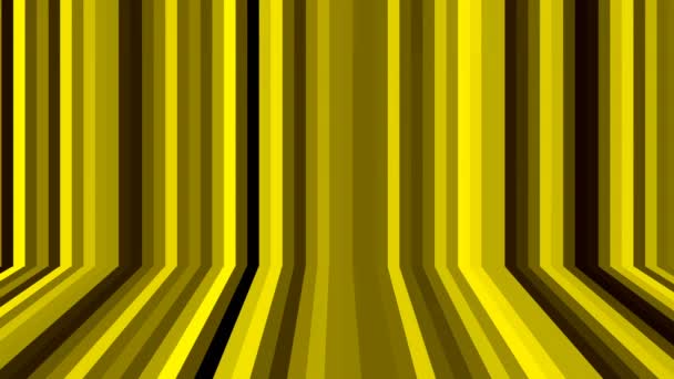 Muchas líneas diferentes en el espacio: abstracción con ilusión de pared y suelo, fondo generado por computadora, renderizado 3D — Vídeo de stock