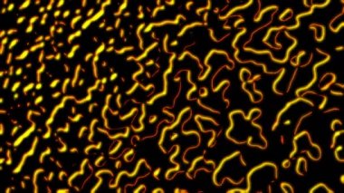 Dalga yağı veya solucan taklit etkisine sahip soyut arkaplan, 3 boyutlu bilgisayar oluşturma arkaplanı