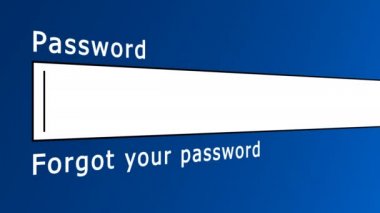 Yılında Internet, şifre, web soyutlama, 3d işleme arka plan için alan günlüğe kaydetme