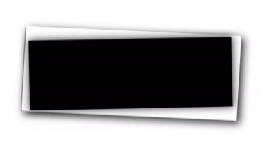 Metniniz için internet reklam, 3d render zemin, dekorasyon için kare basit banner bilgisayar üreten