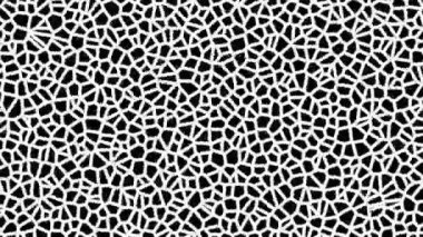 Soyut mozaik ağ, 3 boyutlu görüntüleme arkaplanı, bilgisayar oluşturma arkaplanı