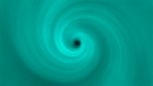 Astratta forma radiale a spirale nello spazio scuro, sfondo generato dal computer, sfondo di rendering 3D — Video Stock