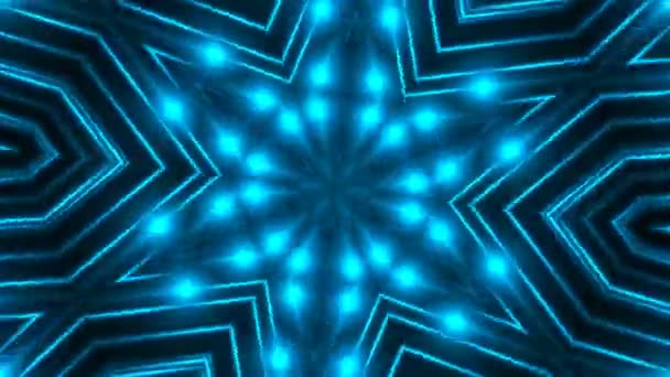 Feux fractaux bleus abstraits, arrière-plan de rendu 3d, arrière-plan générateur d'ordinateur 