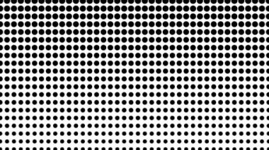 Birçok noktanın yarım tonu, bilgisayar tarafından oluşturulan soyut arkaplan, optik illüzyon efektli üç boyutlu görüntüleme arkaplanı