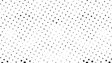 Birçok noktanın yarım tonu, bilgisayar tarafından oluşturulan soyut arkaplan, optik illüzyon efektli üç boyutlu görüntüleme arkaplanı