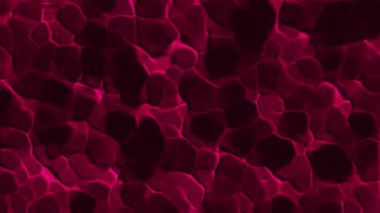 Su ile havuz alt gibi Hücresel mozaik desen, 3d render, bilgisayar oluşturulan fon