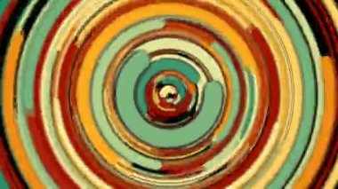 Soyut spiral parlak dönen ve büküm hatları, bilgisayar oluşturulan arka plan, 3d render arka plan