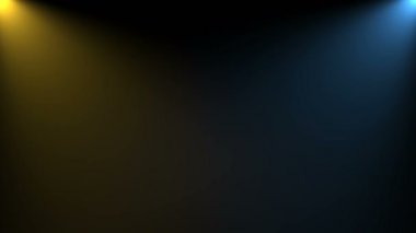 Spot ışıkları ile sahne aydınlatma parlak aydınlatma, 3d render bilgisayar oluşturulan arka plan