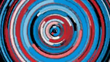 Soyut spiral parlak dönen ve büküm hatları, bilgisayar oluşturulan arka plan, 3d render arka plan