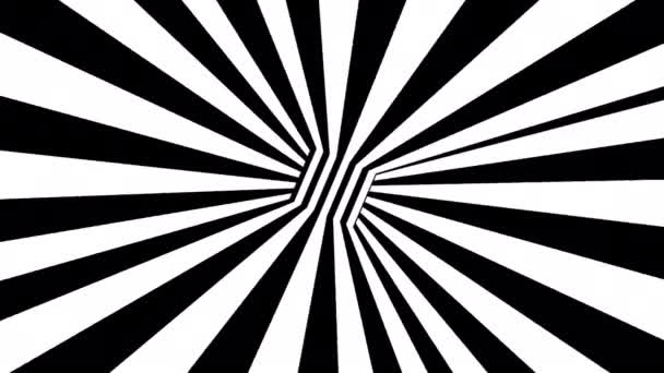 Rayures noires et blanches. Fond abstrait généré par ordinateur, rendu 3D
