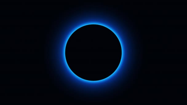 Cercles d'onde abstraits avec brillant, arrière-plan moderne, générateur d'ordinateur de rendu 3d