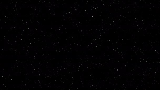 Χρυσαφί γυαλιστερό κείμενο 2020 με πολλά αστέρια, σύγχρονο φόντο για τις αργίες του νέου έτους, 3D δημιουργία φόντου υπολογιστή — Αρχείο Βίντεο