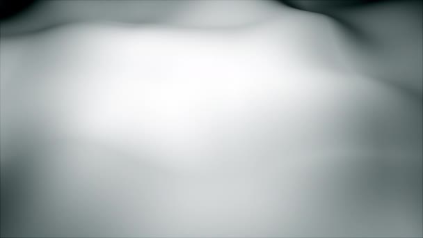 Wave 3d abstract surface, computer generated background like terrain or liquid surface — Stock Video