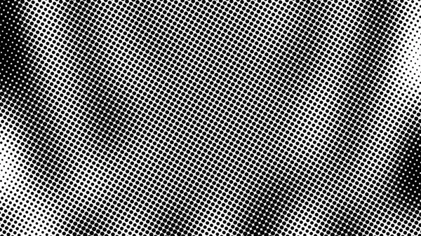Medio tono de muchos puntos, fondo abstracto generado por computadora, fondo de renderizado 3D con efecto de ilusión óptica — Foto de Stock