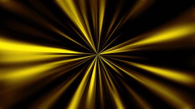 Radyal bulanık ışınlar, bilgisayar üretimi. 3d parlayan arkaplan