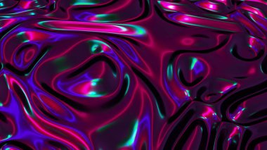 Bilgisayar tarafından oluşturulan yanardöner kumaş, 3 boyutlu görüntüleme arkaplanı