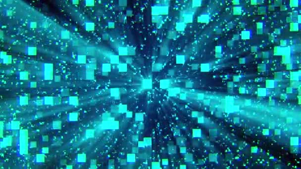 3d rendu de la technologie et le traitement des données. Information de fond moderne générée par ordinateur