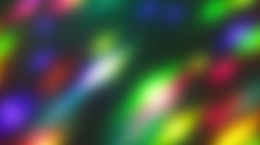 Renkli renklerle donatılmış arka plan. Renkli ışıltının 3D görüntülenmesi, bilgisayar üretimi