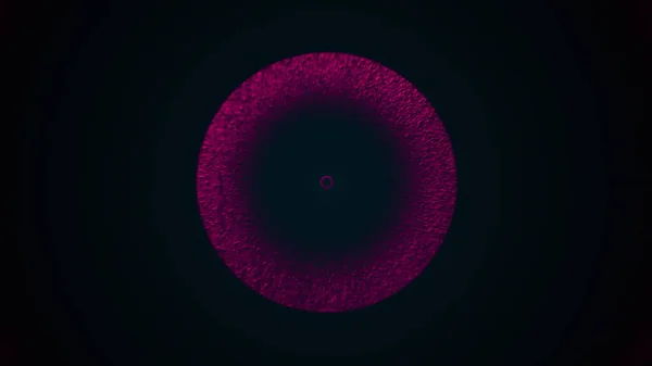 Computador gerado círculos coloridos concêntricos. 3D renderização de fundo abstrato — Fotografia de Stock
