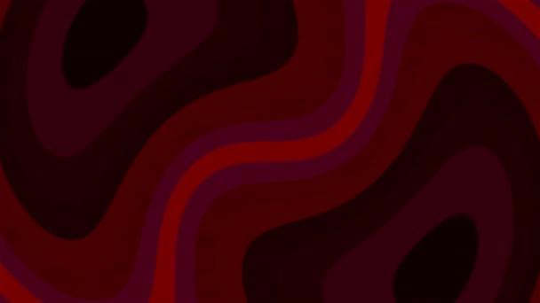 3Dレンダリング抽象的な背景。コンピューターが色鮮やかな斑点や縞模様でちらつき波状の表面を生成. — ストック動画