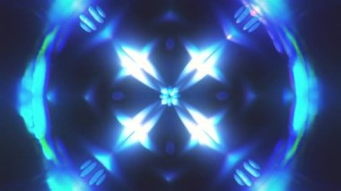 Soyut fraktal ışık arkaplanı. Dijital 3d görüntüleme arkaplanı