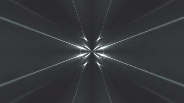 Abstract fractal licht achtergrond. Digitale 3d weergave achtergrond — Stockvideo