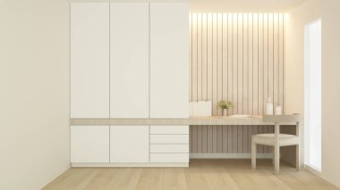 İşyeri ve gardırop apartman veya otel-çalışma odası Whit