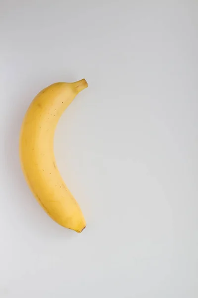 Fruit Banana White Background Daylight — Stock Photo, Image