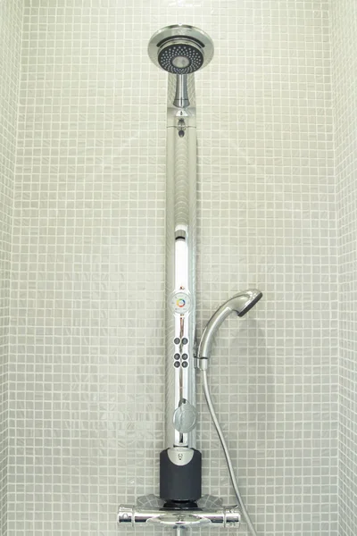 Shower Bathroom Water Spray Stream Water Modern Shower Modern Bathroom — Stock Photo, Image