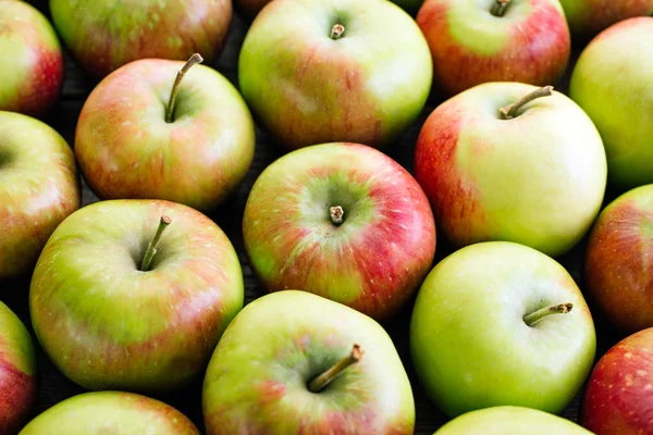 Apples Harvest Fresh Fruit Close — Stock Photo, Image